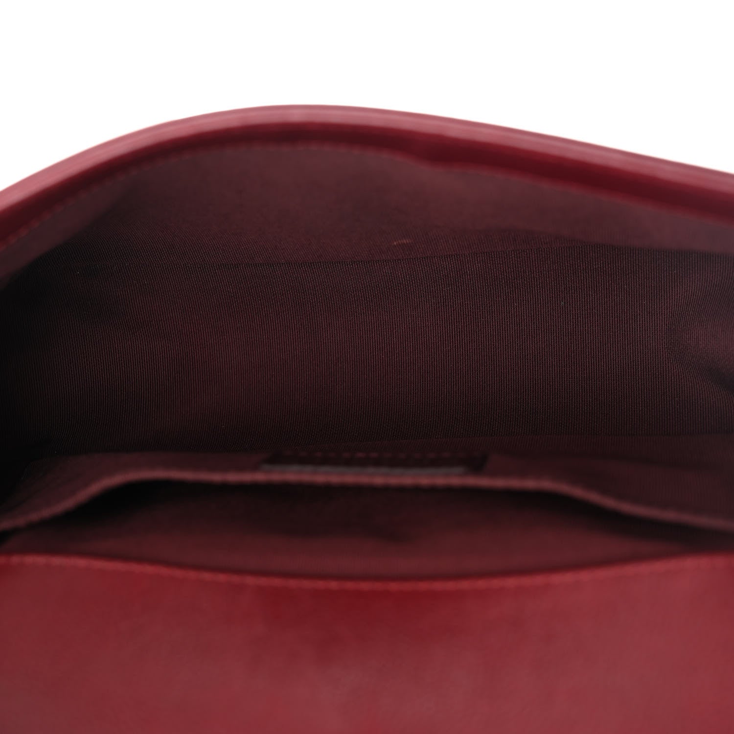 Chanel Calfskin Double Stitch Medium Boy Flap Burgundy 5 of 14