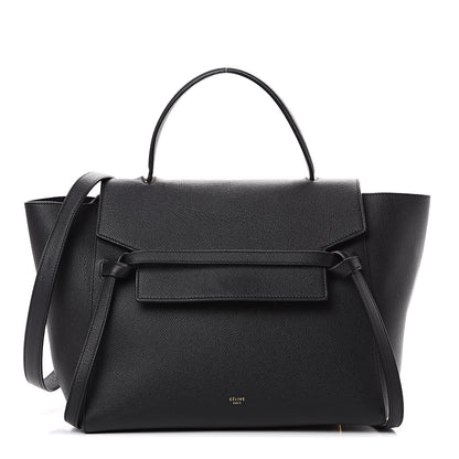 Celine Grained Calfskin Mini Belt Bag Black 1 of 12