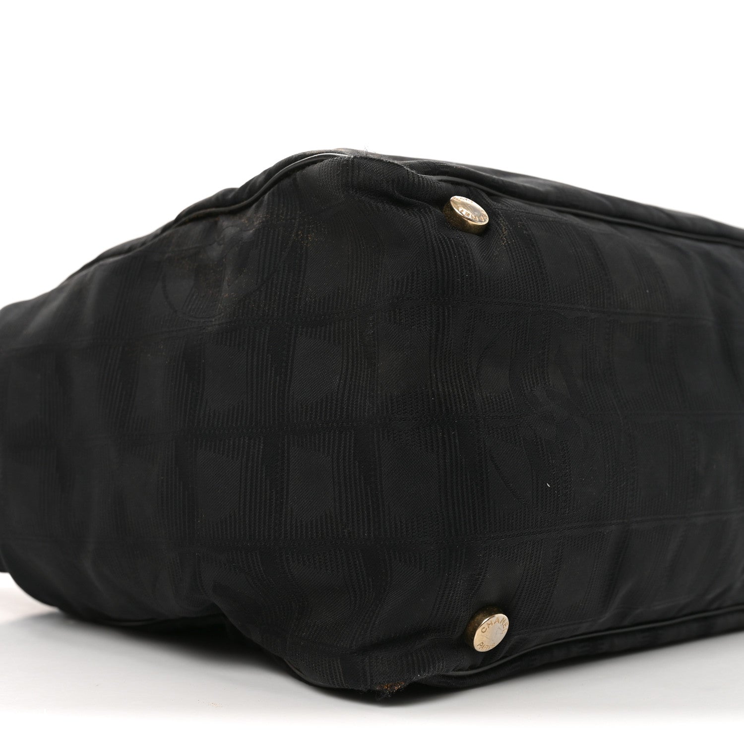 Chanel Nylon Medium Travel Tote Black 9 of 10