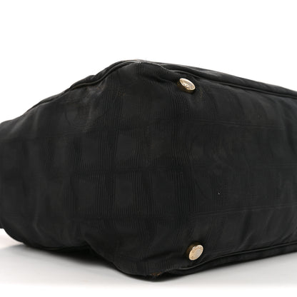 Chanel Nylon Medium Travel Tote Black 9 of 10