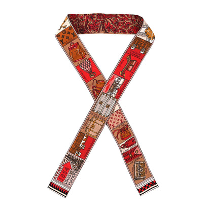 Louis Vuitton Silk Jeu De Louis BB Bandeau Beige 1 of 3