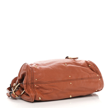Chloe Calfskin Medium Paddington Satchel Tan 4 of 10