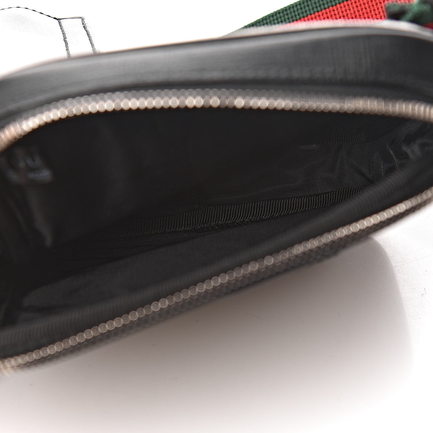 Gucci GG Supreme Monogram Web Belt Bag Black 5 of 13