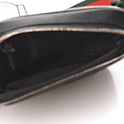 Gucci GG Supreme Monogram Web Belt Bag Black 5 of 13