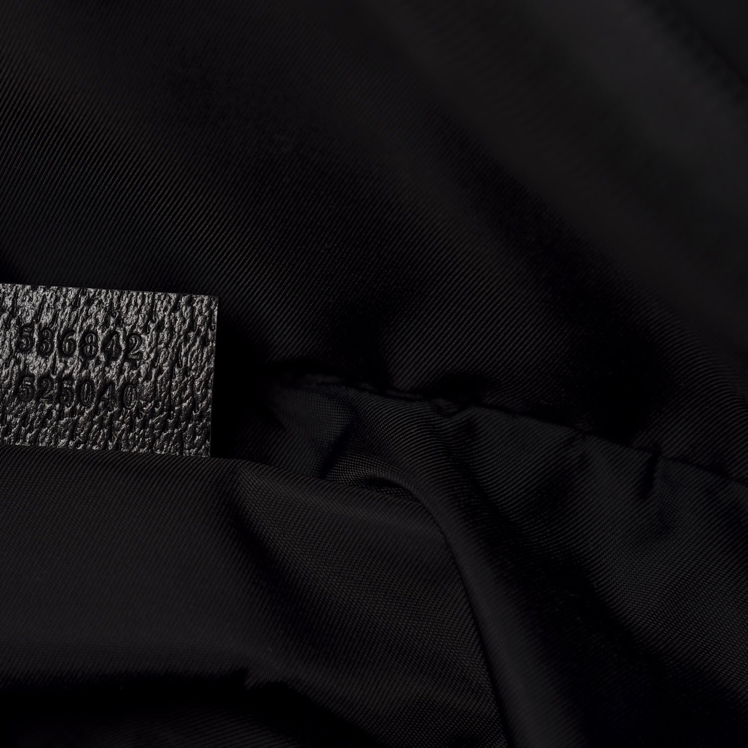 Gucci Nylon 80s Logo Patch Belt Bag Black 9 of 10