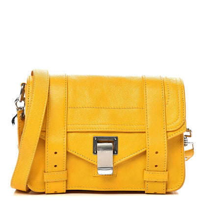 Proenza Schouler Lambskin PS1 Mini Crossbody Bag Lemon 1 of 11
