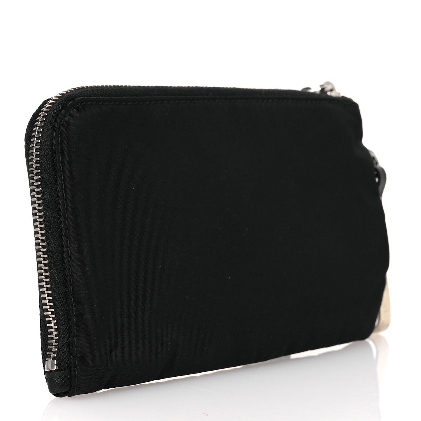 Tessuto Nylon Flat Pouch Black