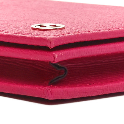 Gucci Textured Calfskin Medium Betty Chain Wallet Blossom 10 of 11