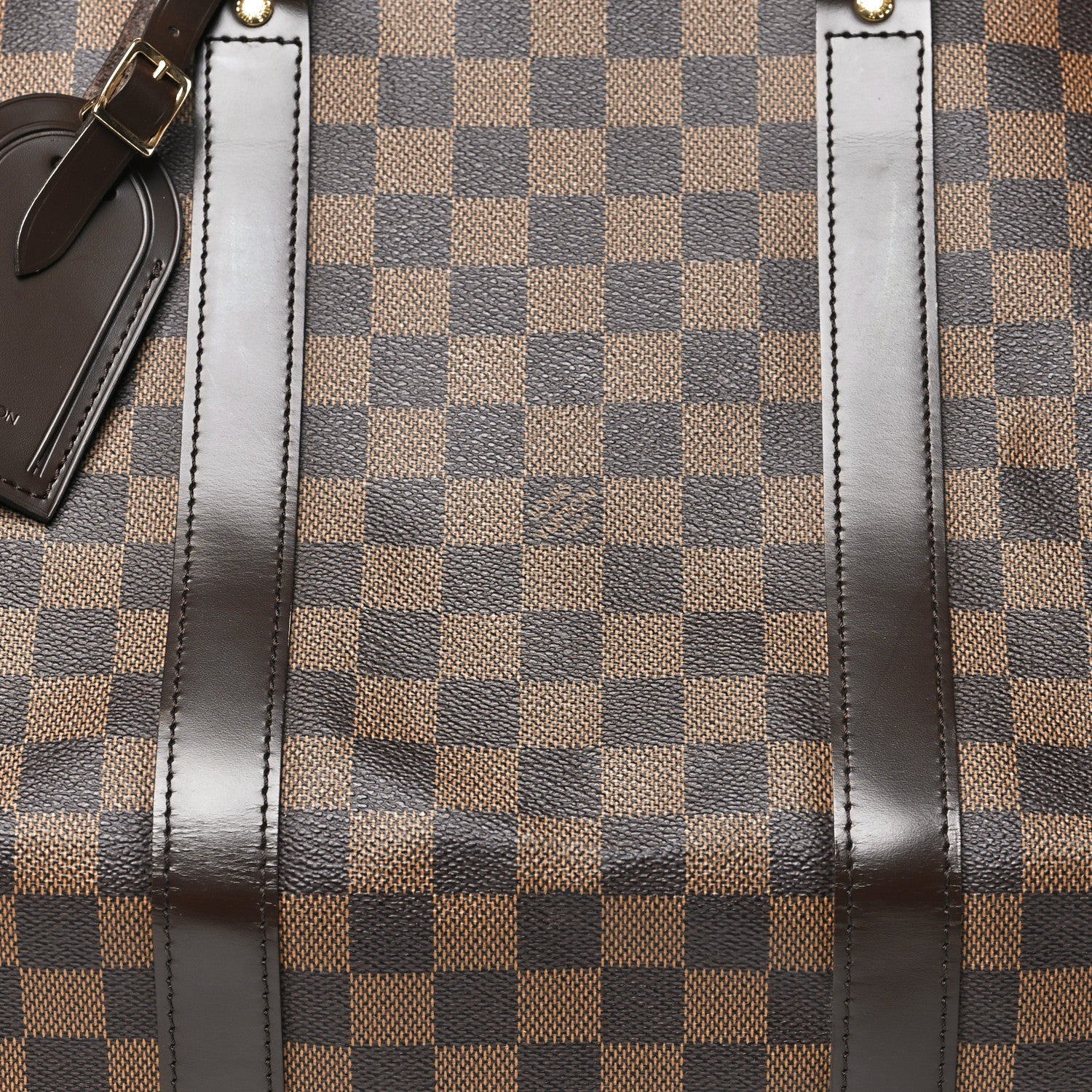 Louis Vuitton Damier Ebene Keepall Bandouliere 55 6 of 8
