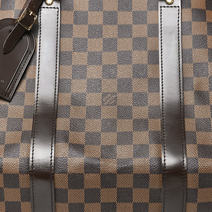 Louis Vuitton Damier Ebene Keepall Bandouliere 55 6 of 8