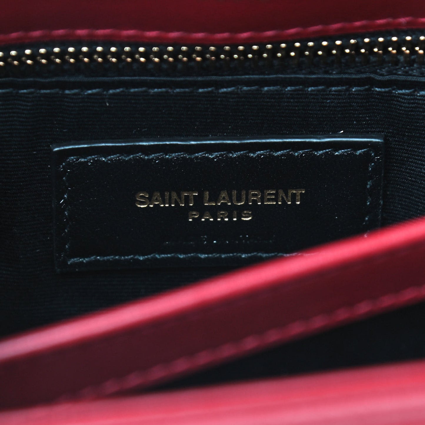 Calfskin Y Quilted Monogram Toy Loulou Crossbody Bag Opyum Red