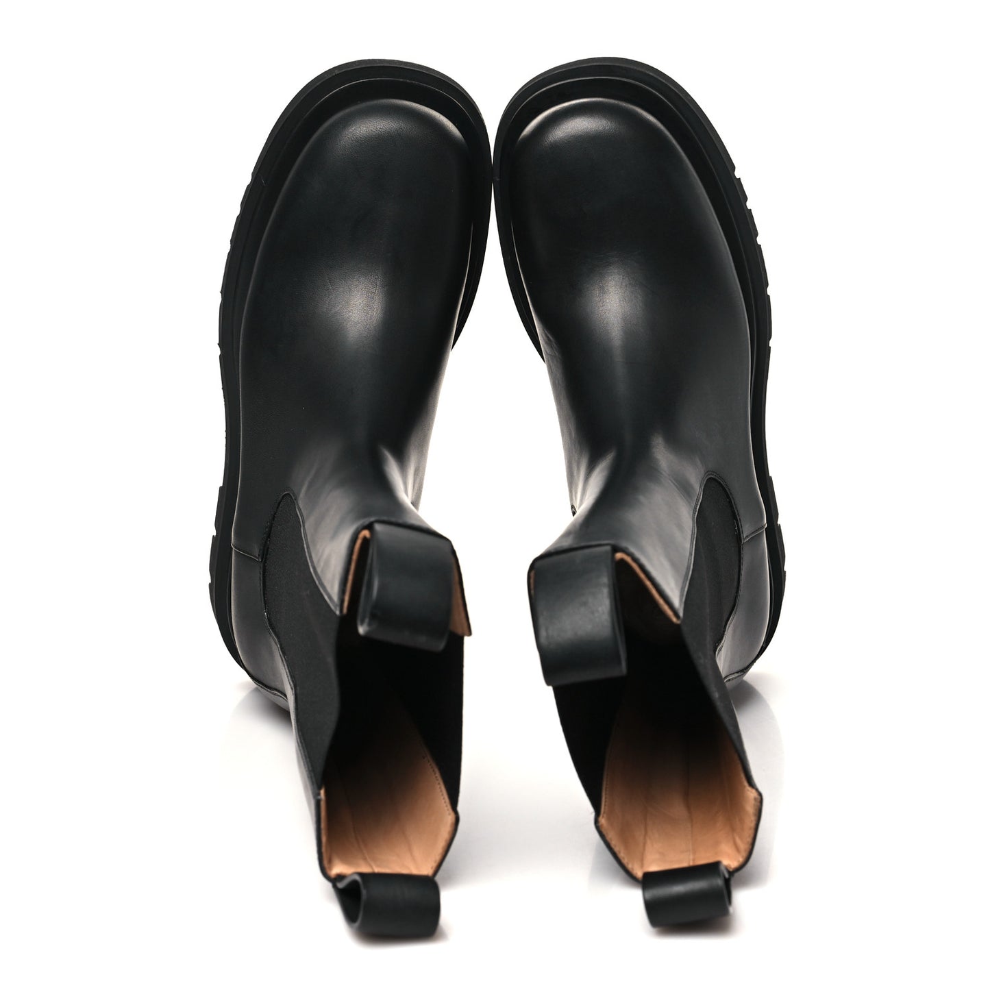 Calfskin The Lug Chelsea 55mm Boots 39 Black