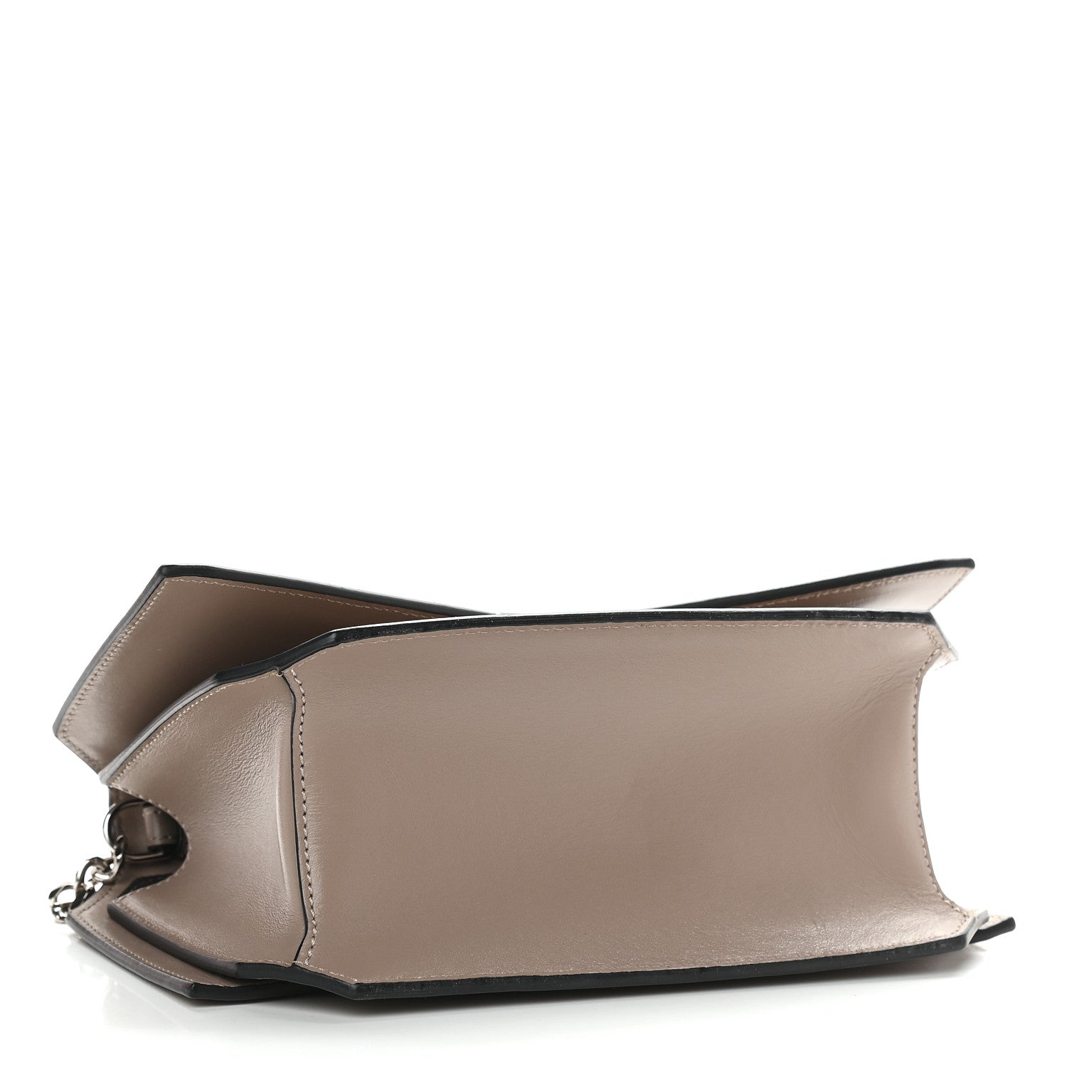 Givenchy Calfskin Bow Cut Chain Wallet Taupe 4 of 9