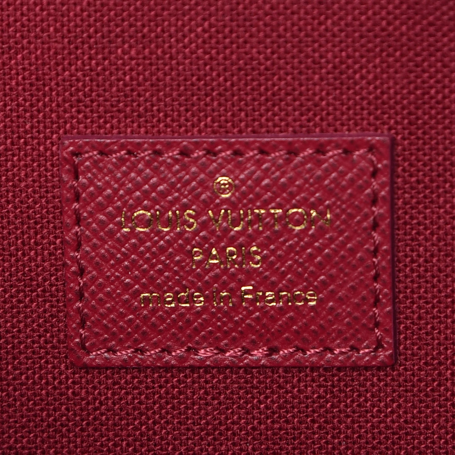 Monogram Pochette Felicie Chain Wallet Fuchsia