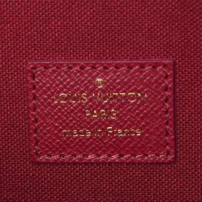 Louis Vuitton Monogram Pochette Felicie Chain Wallet Fuchsia 10 of 12