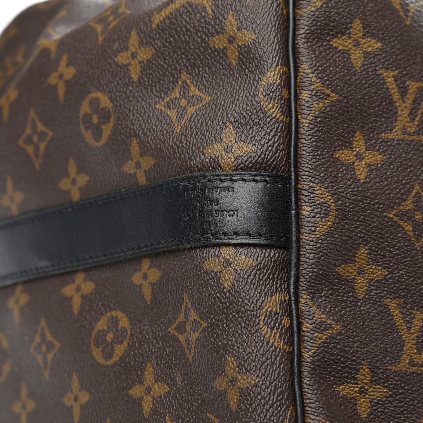 Monogram Macassar Keepall Bandouliere 55