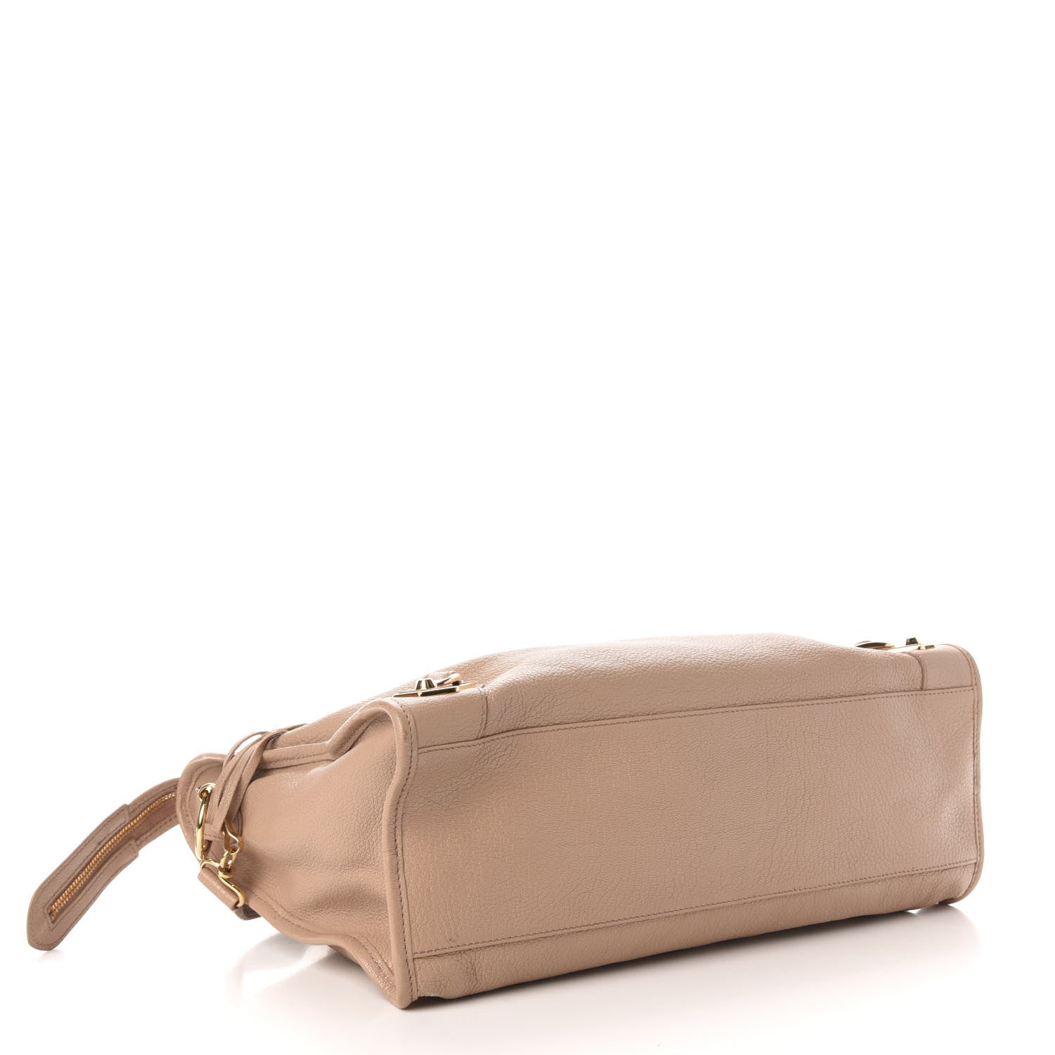 Balenciaga Chevre Gold Metallic Edge Hardware City Rose Des Sables 6 of 13