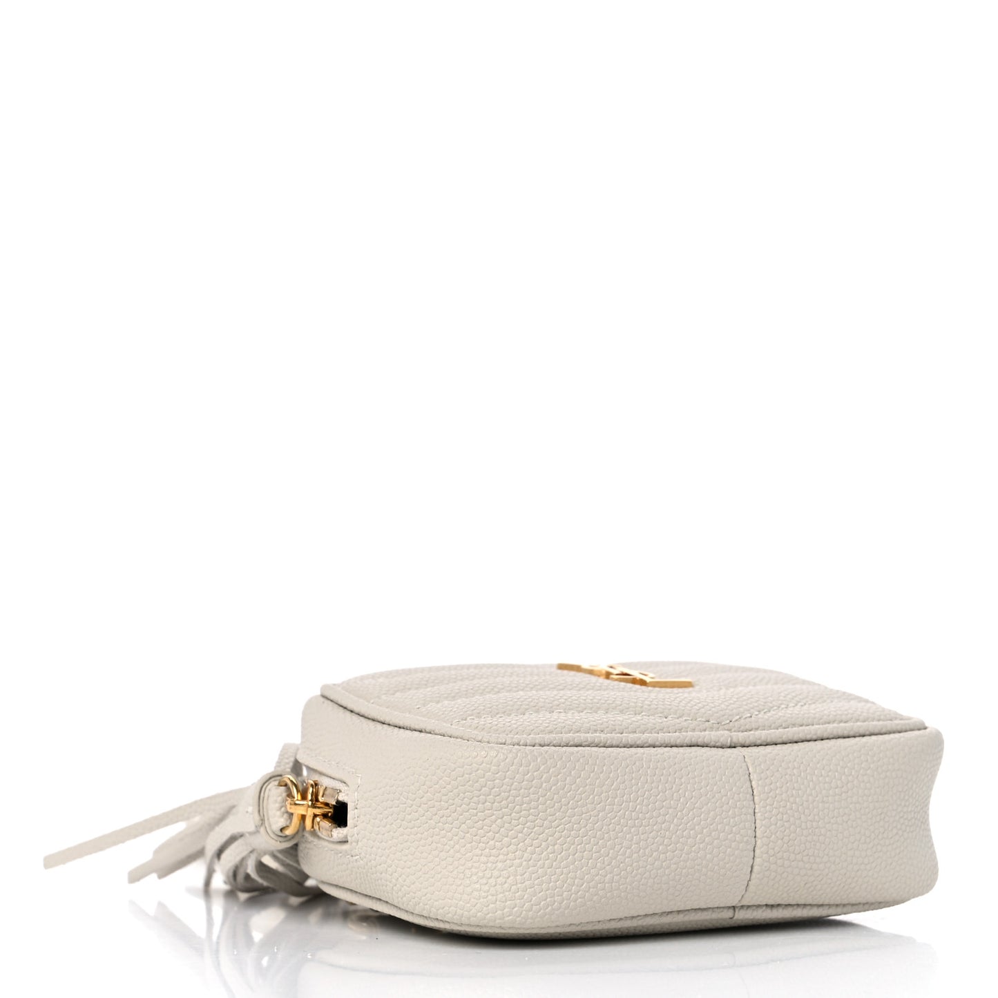 Grain De Poudre Matelasse Monogram Baby Lou Camera Bag Crema Soft