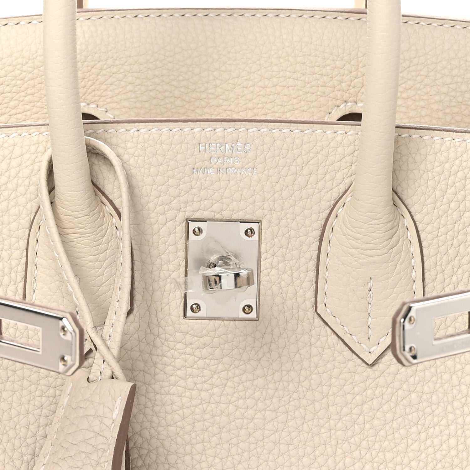 Hermes Togo Birkin 25 Craie 6 of 11