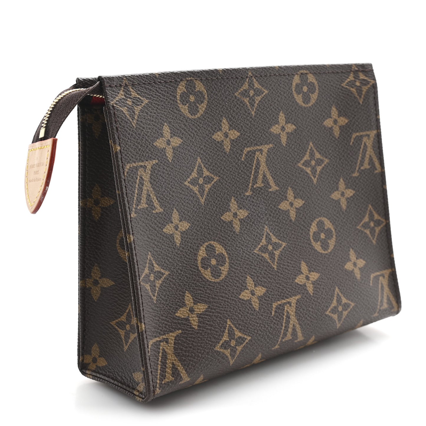 Monogram Toiletry Pouch 19 Red