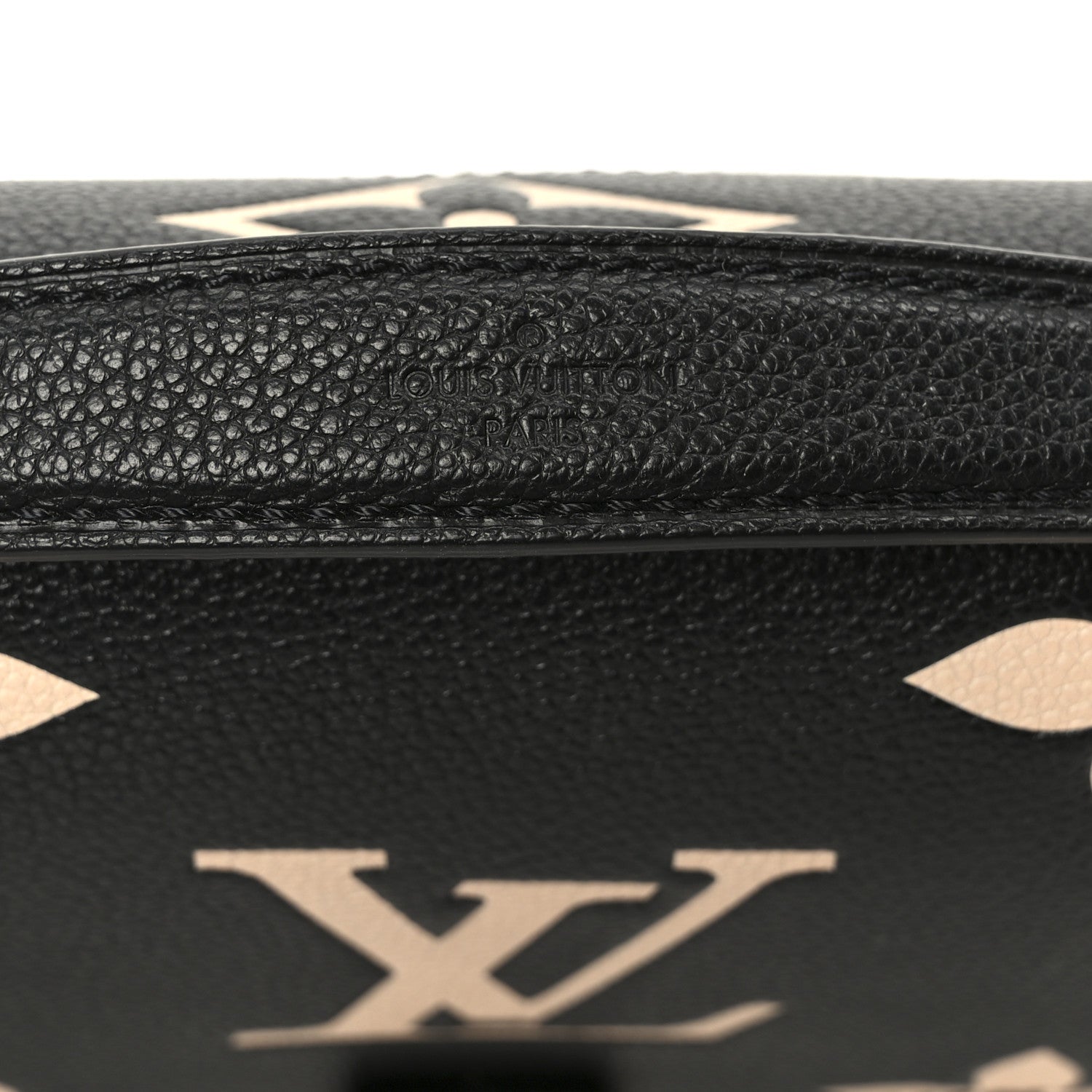 Louis Vuitton Empreinte Monogram Giant Pochette Metis Black Beige 6 of 11