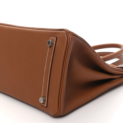 Hermes Togo BIRKIN 30 Gold 9 of 10