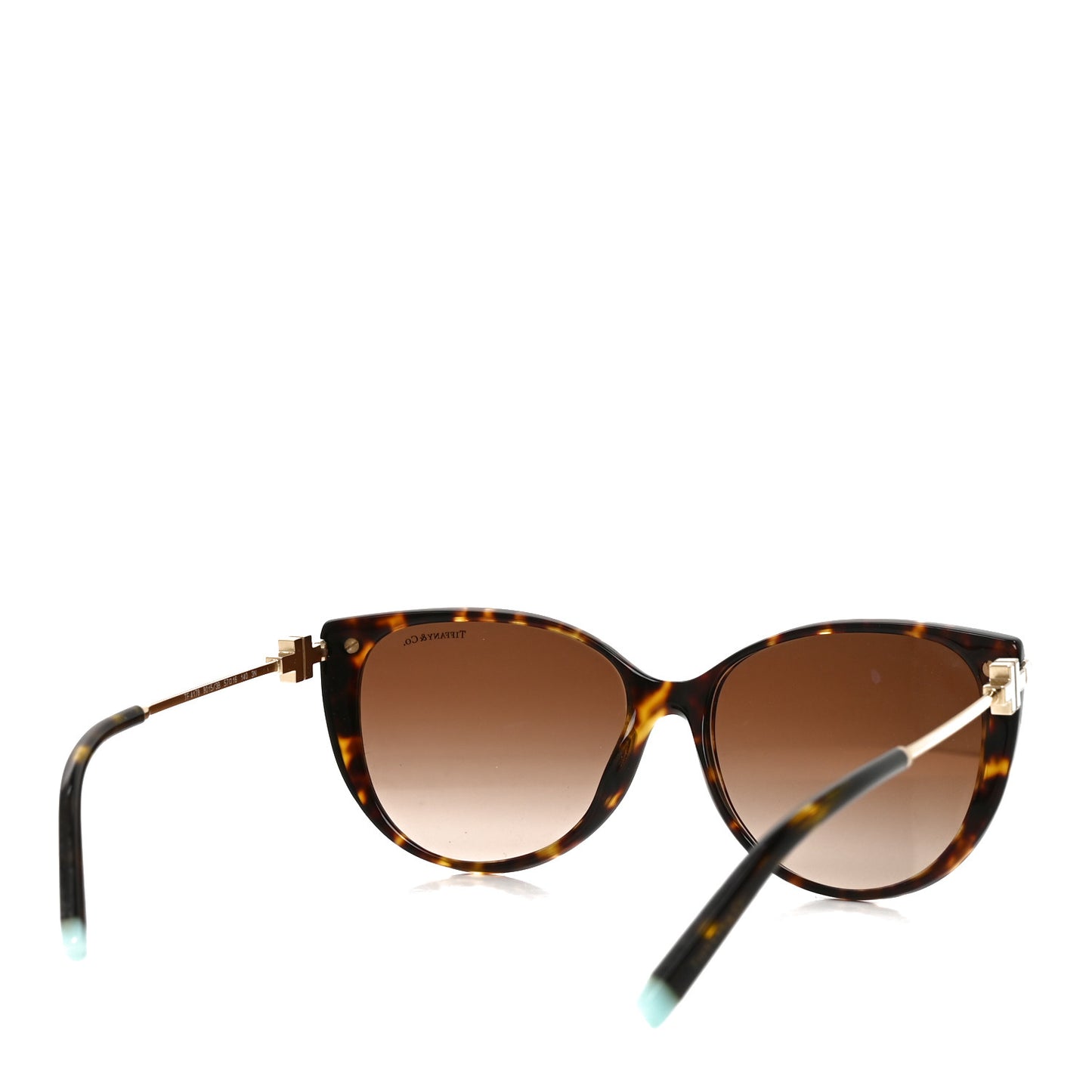 Acetate Metal Mother of Pearl T Wire Sunglasses TF4178 Havana Brown