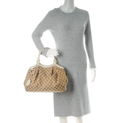 Gucci Monogram Medium Sukey Tote Off White 2 of 7