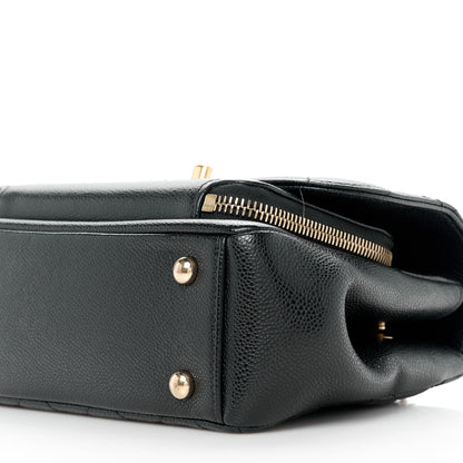 Chanel Caviar Quilted Mini Business Affinity Flap Black 11 of 12