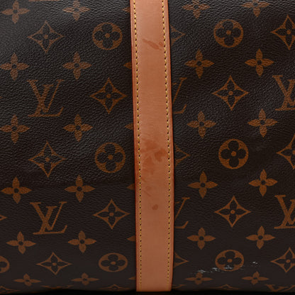 Louis Vuitton Monogram Keepall Bandouliere 55 11 of 11