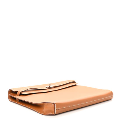 Hermes Epsom Kelly Depeches 36 Briefcase Gold 4 of 10