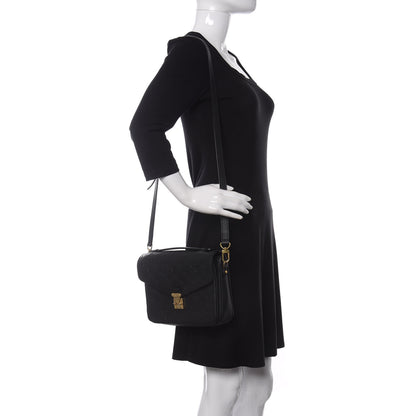 Louis Vuitton Empreinte Pochette Metis Black 2 of 13