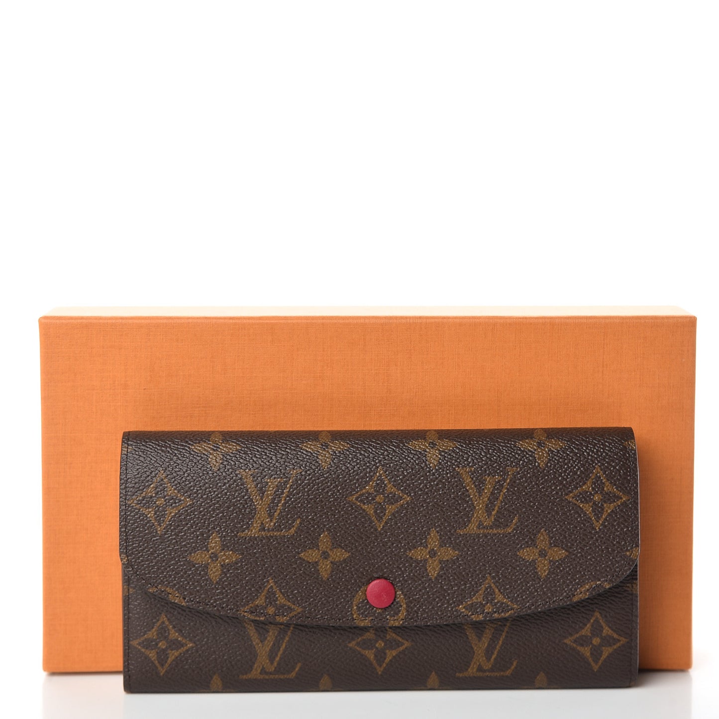 Monogram Emilie Wallet Fuchsia