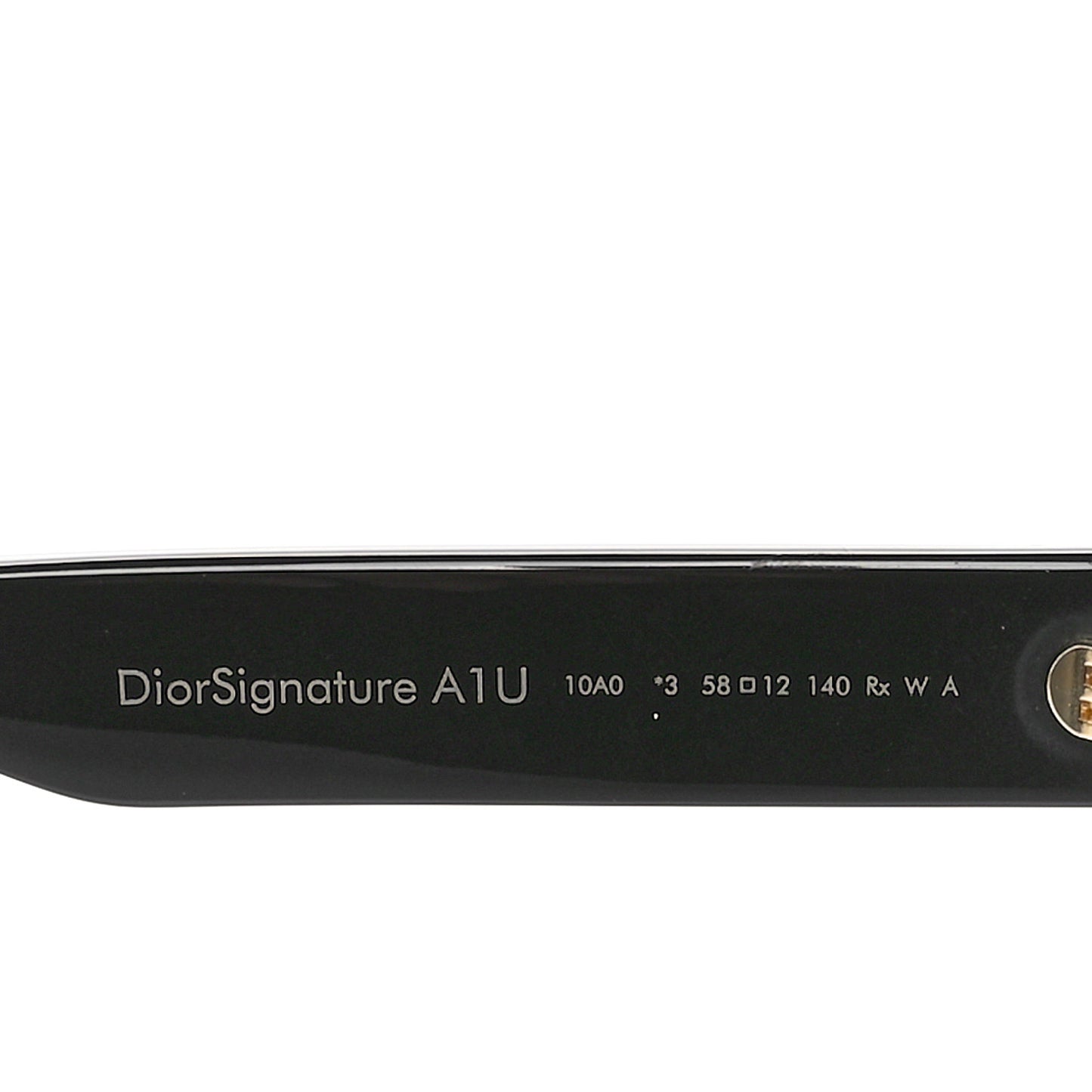 Acetate Diorsignature A1U Pilot Sunglasses Black