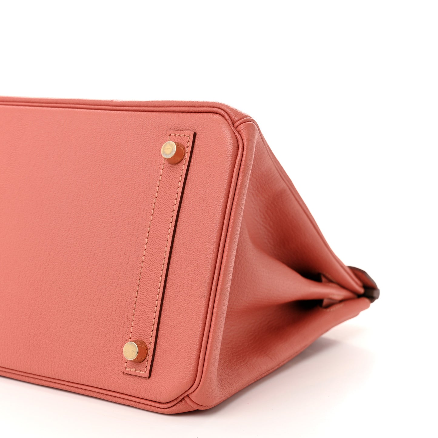 Chevre Mysore Horseshoe Birkin 30  Rose Thé Etoupe