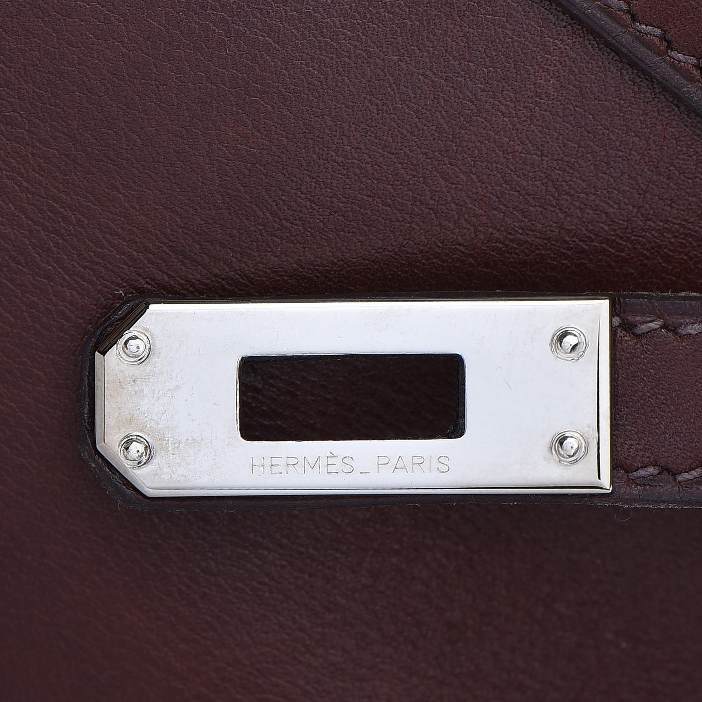 Evercalf Kelly Pochette Clutch Havane