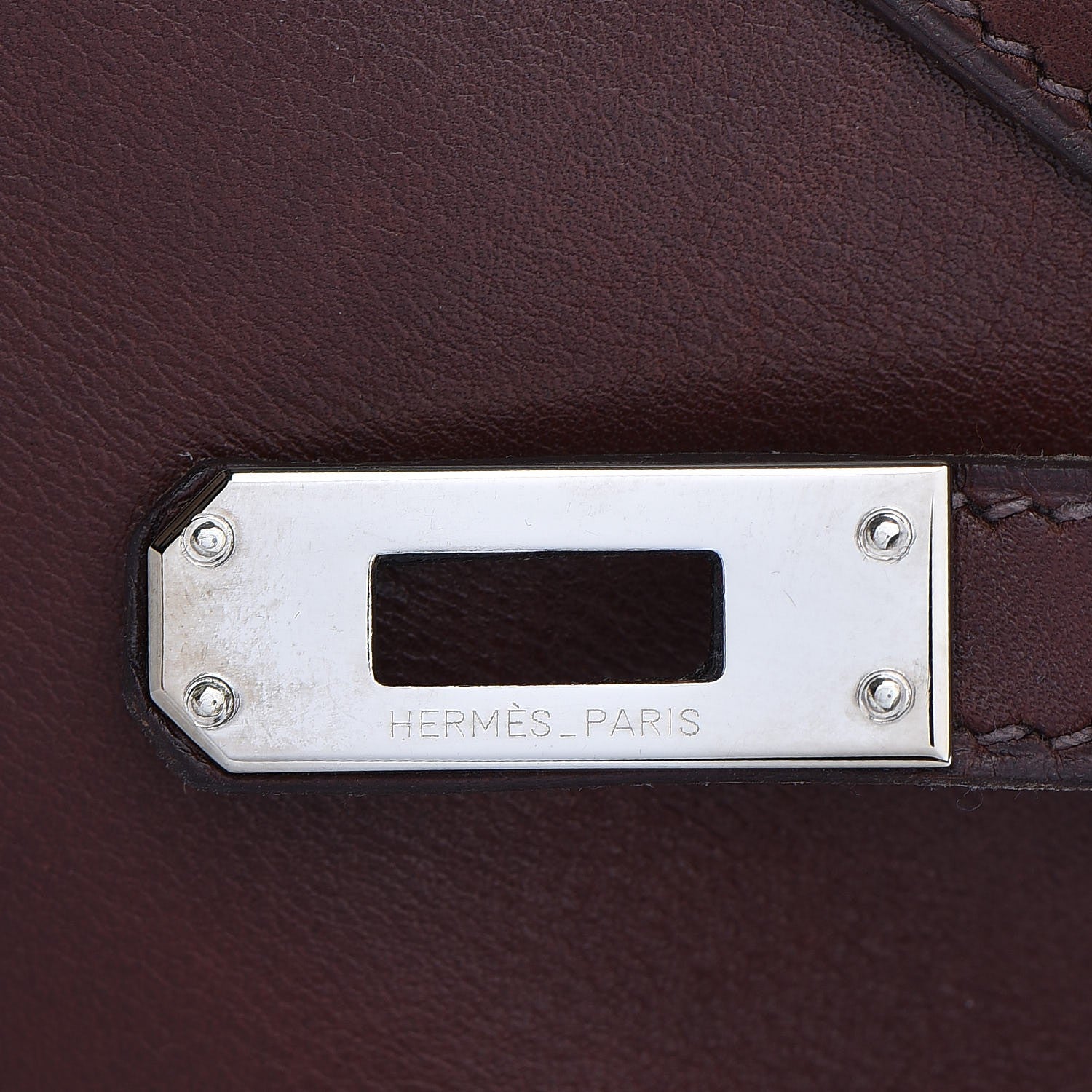 Hermes Evercalf Kelly Pochette Clutch Havane 22 of 25