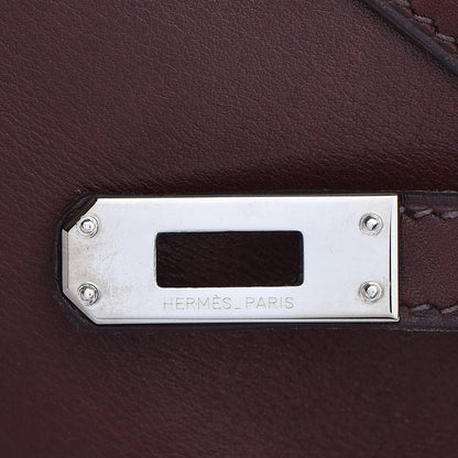 Hermes Evercalf Kelly Pochette Clutch Havane 22 of 25