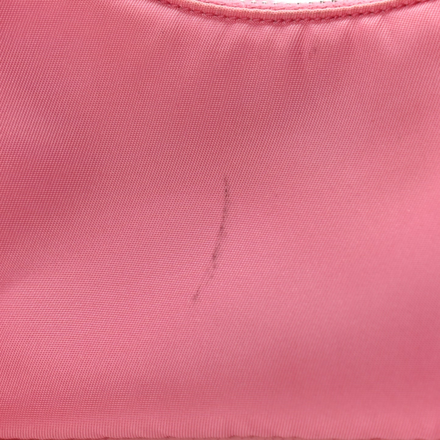 Tessuto Nylon Saffiano Mini Re-Edition 2000 Shoulder Bag Begonia