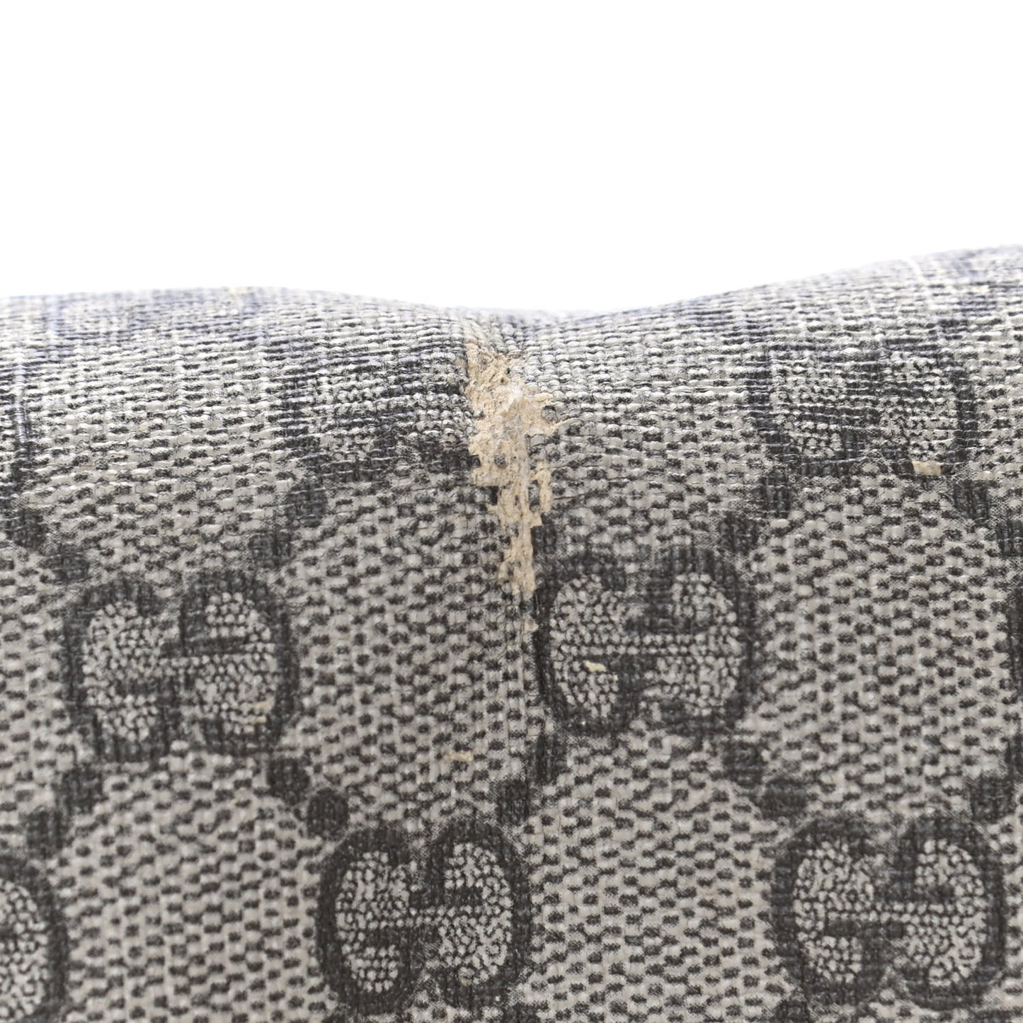 GG Supreme Monogram Belt Bag Dark Brown
