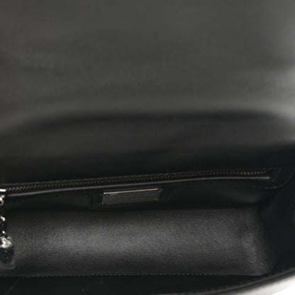Bulgari Calfskin Matelasse Mini Serpenti Cabochon Crossbody Bag Black 6 of 11