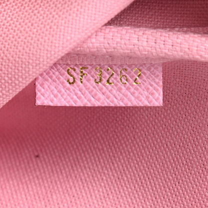 Louis Vuitton Monogram 2022 Christmas Animation Paris Mini Pochette Accessories Pink 7 of 8