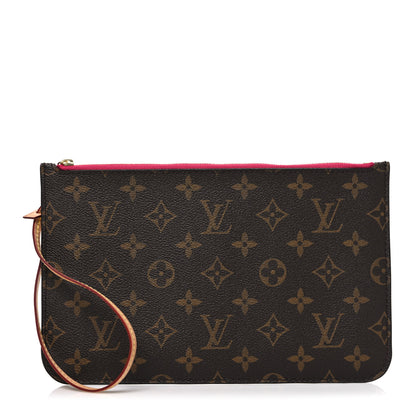 Louis Vuitton Monogram Neverfull MM GM Pochette Pivoine 1 of 7