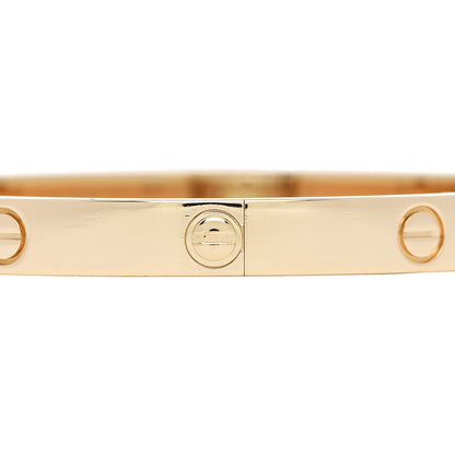 Cartier 18K Yellow Gold Medium LOVE Bracelet 16 4 of 8