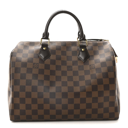 Louis Vuitton Damier Ebene Speedy 30 1 of 9