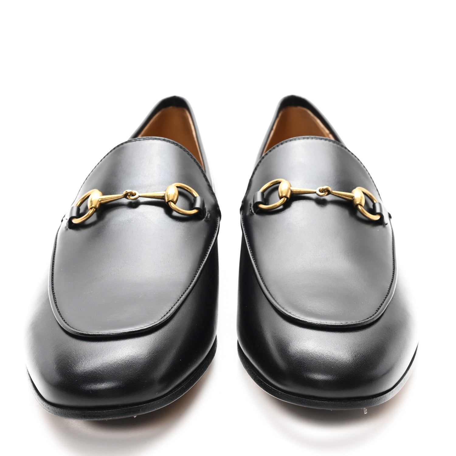 Gucci Calfskin Womens Jordaan Loafers 41 Black 3 of 9