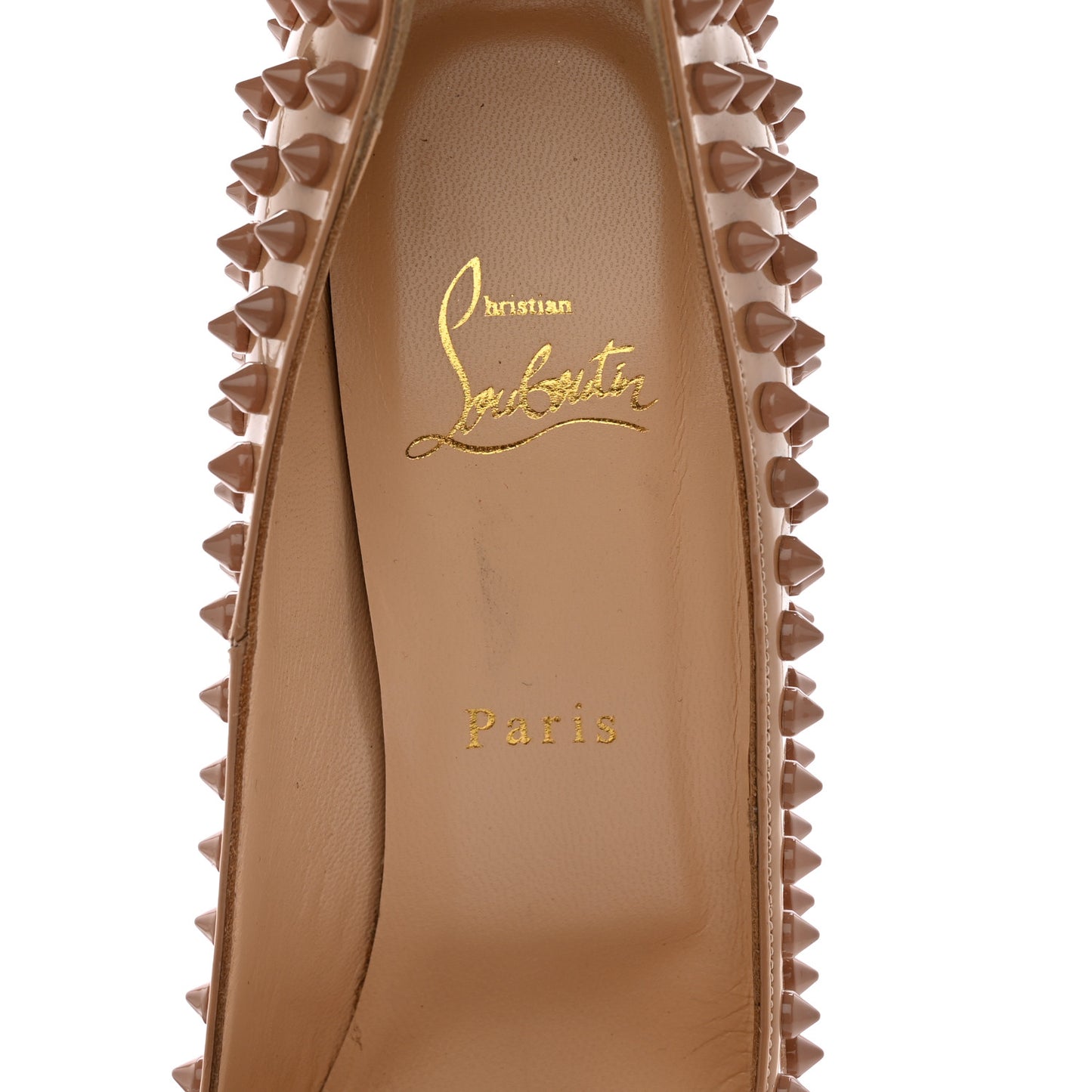 Patent Alti Spikes 140 Pumps 40 Nude