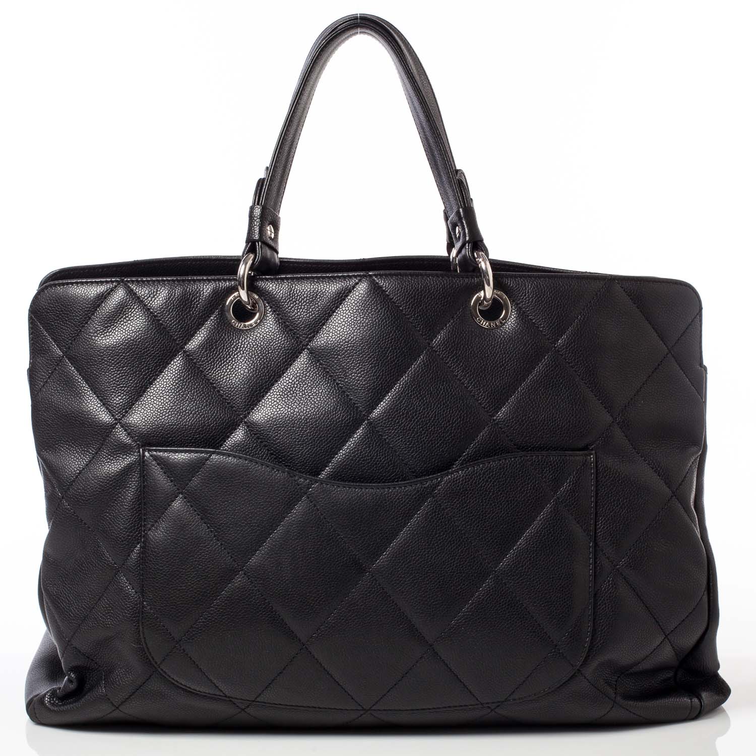 Chanel Caviar Quilted XL Tote Black 4 of 8