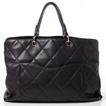 Chanel Caviar Quilted XL Tote Black 4 of 8