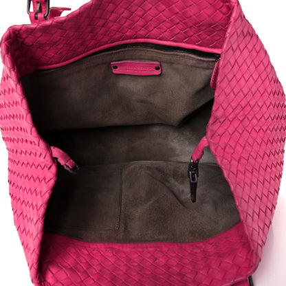 Bottega Veneta Nappa Intrecciato Large Seamless Tote Fuchsia 4 of 27
